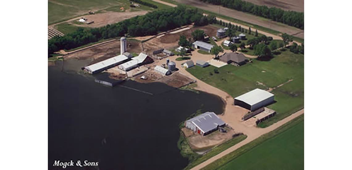 Mogck and Sons Angus ranch in 2012. We had record amount of rain in the spring of this year.